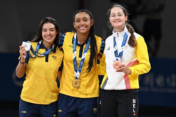 Triple Oro para Colombia en patinaje en los Juegos Mundiales