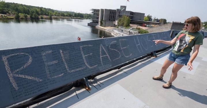 Memorial to children killed in Gaza defaced on Trent campus