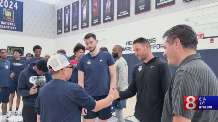 UConn Huskies welcome newest team member 12