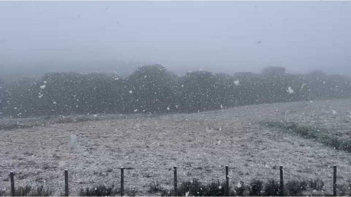 Ola polar en Brasil: ciudades cubiertas por nieve y récord en temperaturas bajo cero