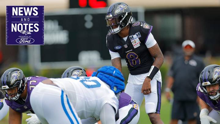 News & Notes: Where Lamar Jackson Sees Offense After Joint Practice With Colts