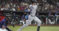 Kyle Karros, son of 1992 NL Rookie of the Year Eric Karros, hits RBI single in first MLB at