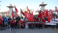 Trabajadores de la hostelería coruñesa protestan por el bloqueo del convenio