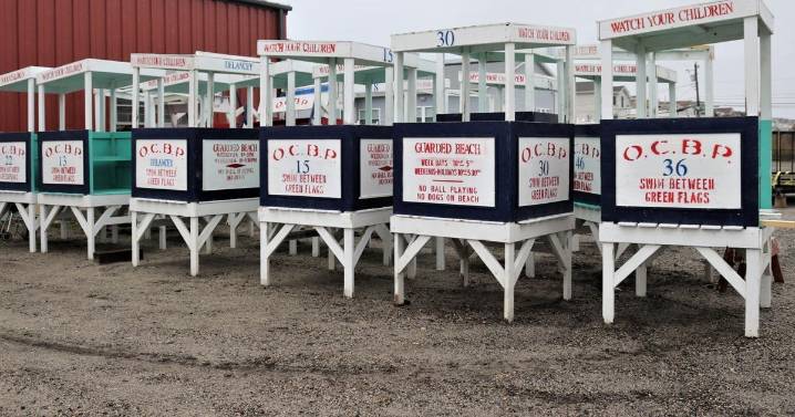 Which Ocean City beaches are unguarded this weekend?
