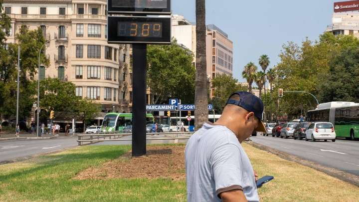 Mallorca se abrasa: Palma ha superado los 40 grados esta mañana