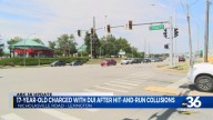 Teen arrested after Lexington hit-and-run crashes send three to hospital