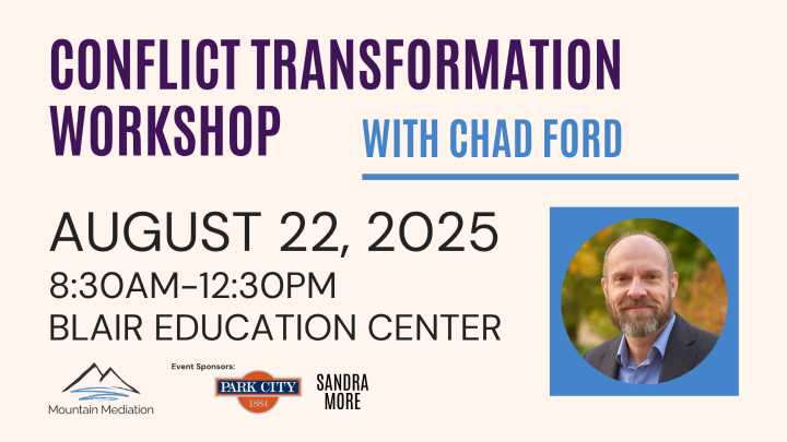 Mountain Mediation to host Conflict Transformation Workshop with renowned peacemaker