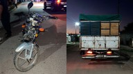 Añatuya: madre e hijo lesionados tras choque de moto y camioneta
