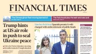La imputación de Begoña Gómez protagoniza la portada del Financial Times: "Sánchez siente la presión"