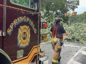Crews make quick work of Springfield Township house fire