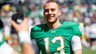 Notre Dame QB competition: CJ Carr, Kenny Minchey are 'neck