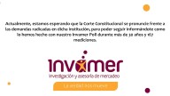 Invamer publica una encuesta sin datos por una nueva ley: “No nos es posible informarte cómo van las cosas en Colombia”