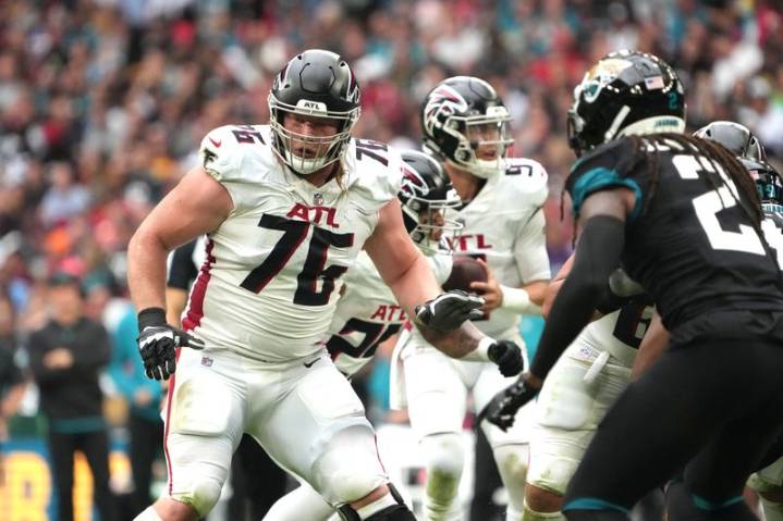 Report: Falcons preparing for RT Kaleb McGary to miss games