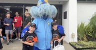 Rain doesn't stop local birthday celebration for boy with incurable disease