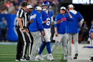 Giants' Jaxson Dart clears concussion protocol after taking a hit in preseason game vs. Patriots