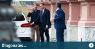 Sebastián Pareja y Santiago Caputo recibieron a Ritondo y Santilli en Casa Rosada