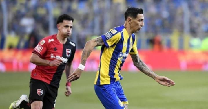 Di María le dio la victoria a Rosario Central ante Newell's