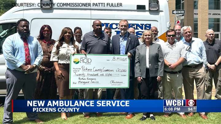 Pickens County receives a second ambulance service