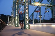 Swedish ultrarunner to complete 3,000-mile solo run across America in Sayreville at age 77 in New Jersey