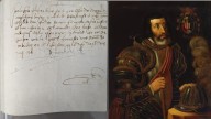 FBI devuelve manuscrito firmado por Hernán Cortés a Gobierno de México