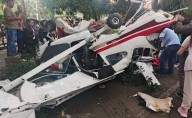 Avioneta cayó cerca del estadio Atanasio en Medellín: dos heridos