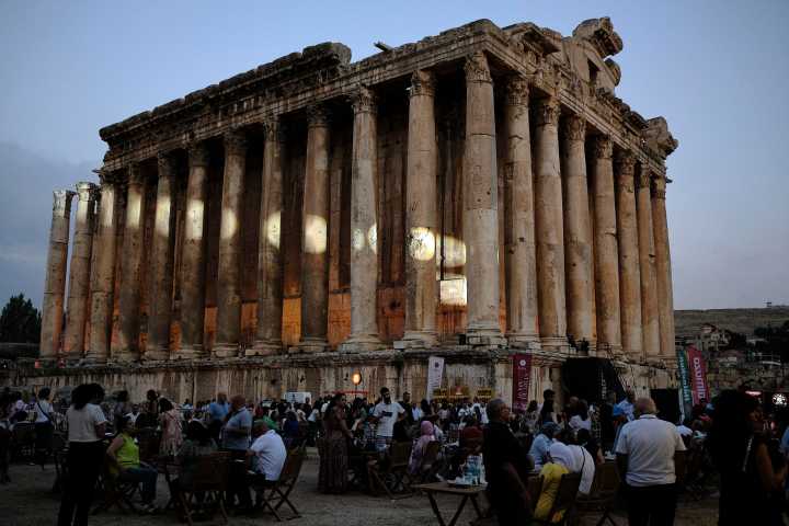El histórico Festival de Baalbek vuelve a las ruinas más famosas del Líbano tras la guerra