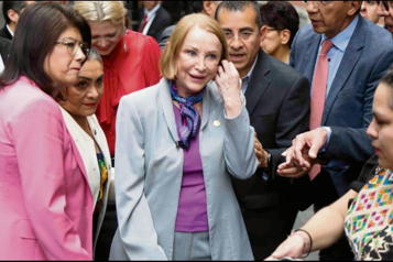 Nombran a Laura Itzel Castillo como presidenta del Senado