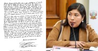 Betssy Chávez publica carta tras segundo día de huelga de hambre seca: "Les pido ser mi voz"