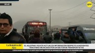 Reportan ataque a chofer de bus de la empresa Santa Catalina en SJL: Policía no descarta uso de "proyectil de arma de fuego"