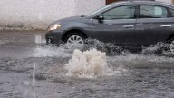 Granizo y lluvia intensa azotan la zona norte de Puebla y la autopista México