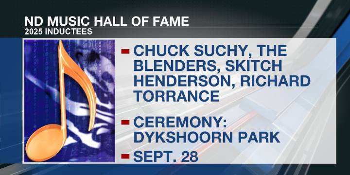North Dakota Music Hall of Fame announces 2025 inductees