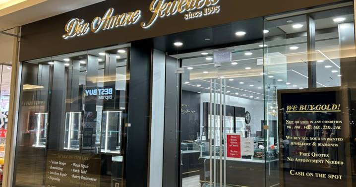 Alleged robbery at Georgian Mall Jewelry store in Barrie
