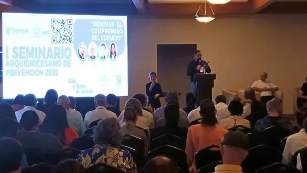 Concluye Primer Seminario Arquidiocesano de Prevención