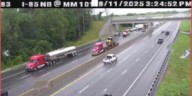 LIVE: Lanes closed on I-85S after crash in Cherokee County