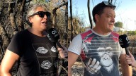 Vecinos de Canalejas: "Empezamos a combatir el incendio nosotros porque los brigadistas estaban en otros"