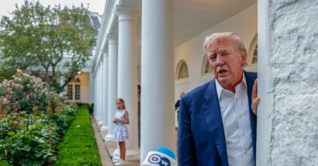 Trump Shares Footage of Workers Damaging Rose Garden Limestone