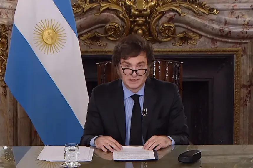 Milei realizará cadena nacional esta noche sobre los vetos a las leyes del Congreso