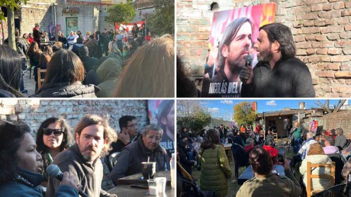 Nicolás del Caño en Laferrere: “Conquistar bancas es un mensaje de que hay otra alternativa”