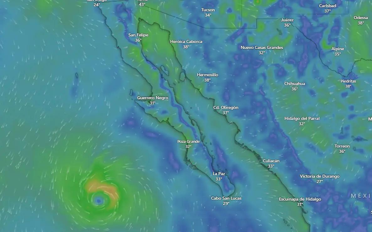Clima en La Paz y Los Cabos el domingo 10 de agosto de 2025
