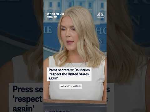 Press secretary: Countries 'respect the United States again'