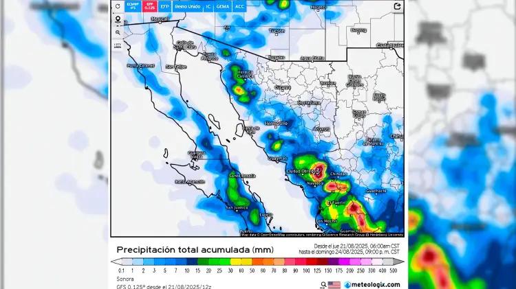Alertan por lluvias fuertes y altas temperaturas durante el fin de semana