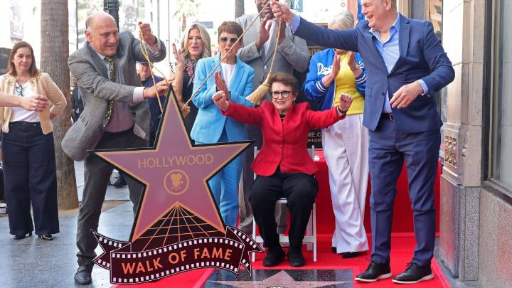 Sports groundbreaker Billie Jean King joins Hollywood Walk of Fame