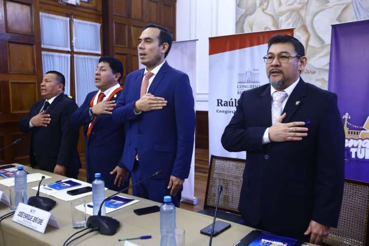 Congreso quiere ser una vitrina para mostrar la cultural y el turismo, señala José Jerí