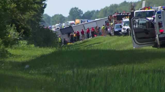 Multiple fatalities, including children, after tour bus crashes in New York State