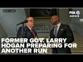 Larry Hogan hints at another run; Wes Moore says, 'Come on’