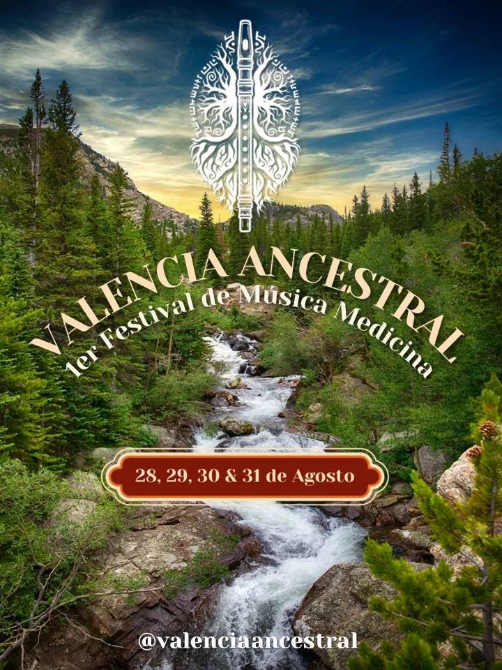 Valencia celebrará su ancestralidad  en el 1er Festival de música medicina desde jueves 28 al domingo 31 de agosto