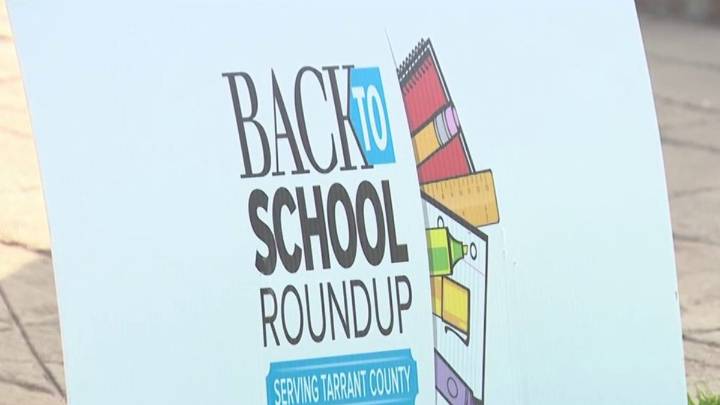 Thousands of Tarrant County students receive free supplies, services at Back to School Roundup