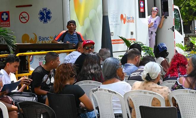 Donación de sangre: una muestra de solidaridad con los caleños afectados en el atentado