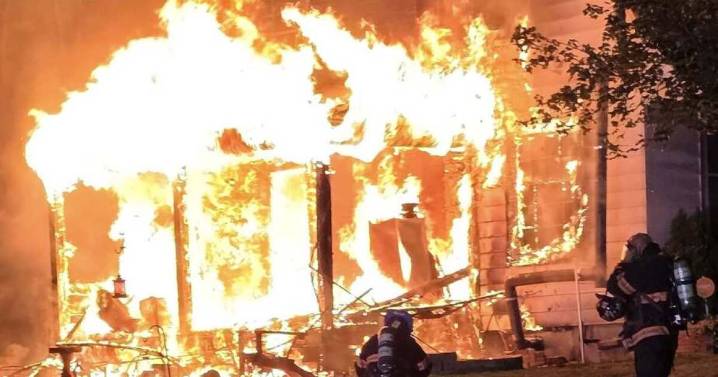 Fire destroys home in Cecil County