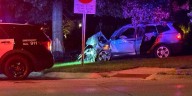 One in hospital after crash in central Omaha